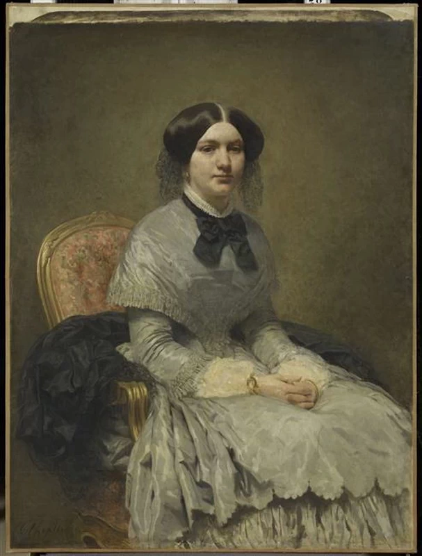 Ritratto di Adèle Olympe Priestley, nata Adéle Chapin